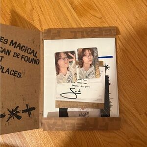 SIGNED TXT THE NAME CHAPTER FREEFALL ALBUM